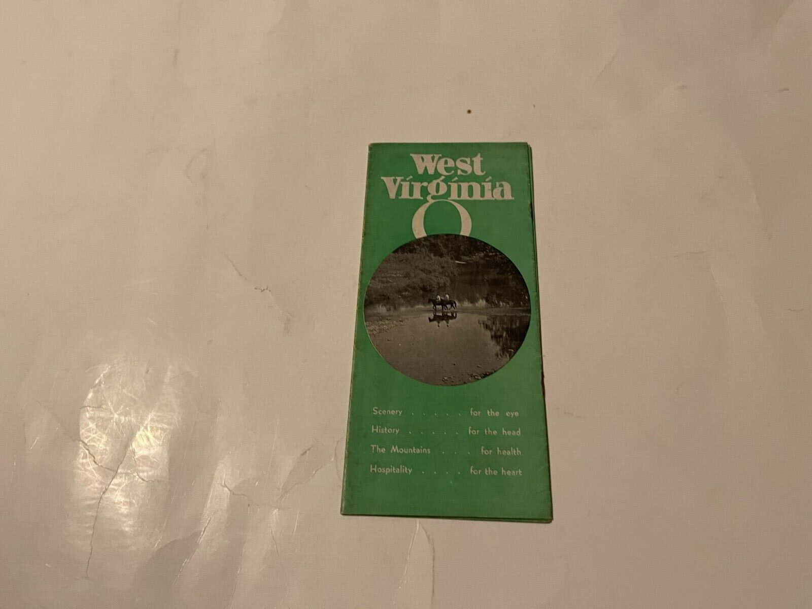 VINTAGE WEST VIRGINIA TRAVEL BROCHURE, UNDATED APPEARS TO BE 1940S-1950S