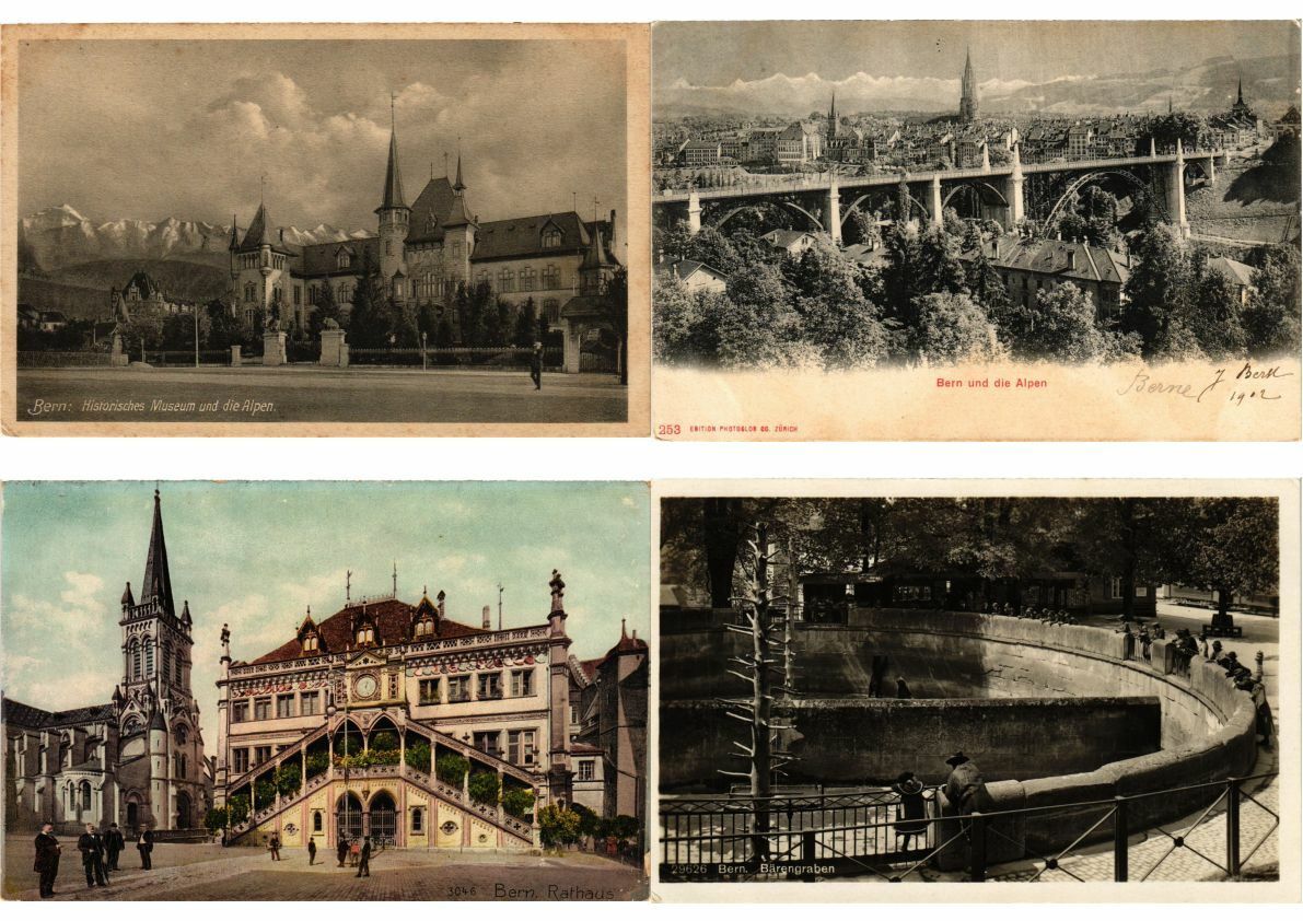 BERN SWITZERLAND 152 Vintage Postcard Mostly Pre-1950 (L2831)