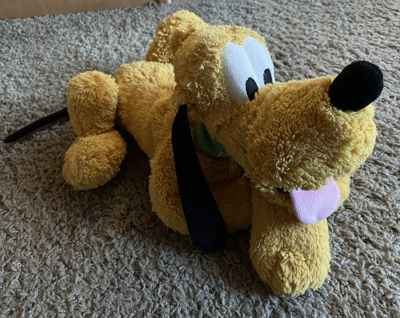 Retired Disney Store Pluto Dog Plush Toy 16