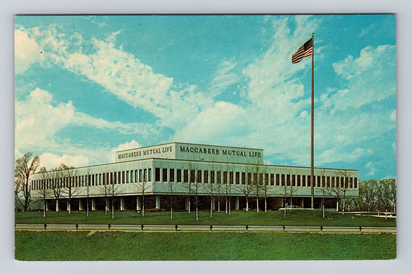 Southfield MI-Michigan Maccabees Mutual Life Insurance Company Vintage Postcard