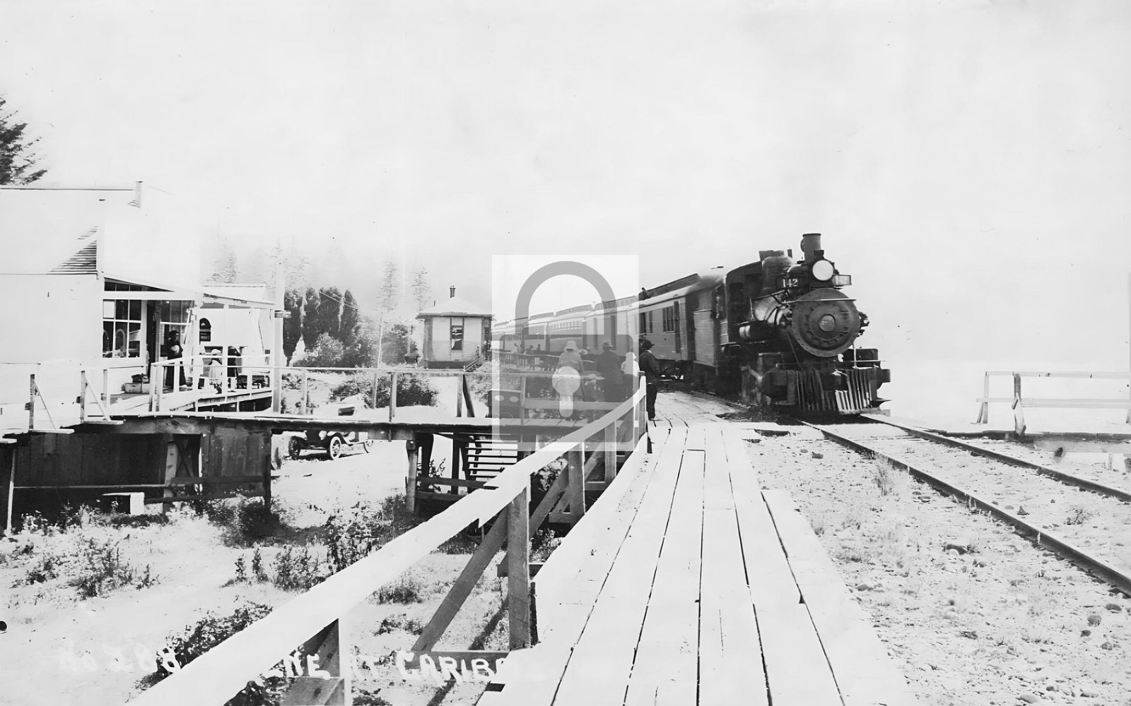 Railroad Train Station Depot Garibaldi Oregon OR