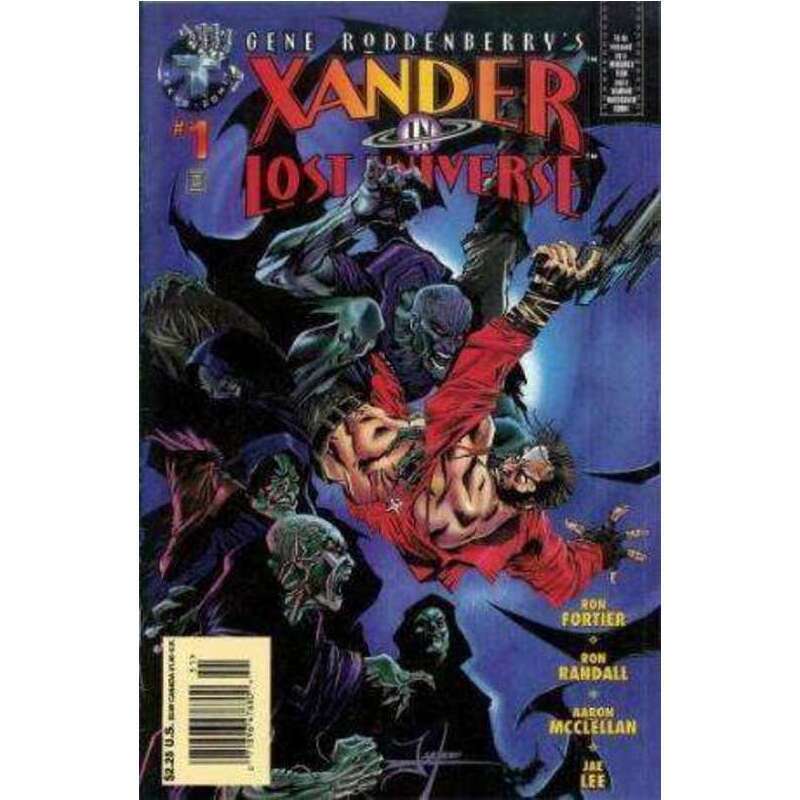 Gene Roddenberry's Xander in Lost Universe #1 in NM condition. Tekno comics [k~
