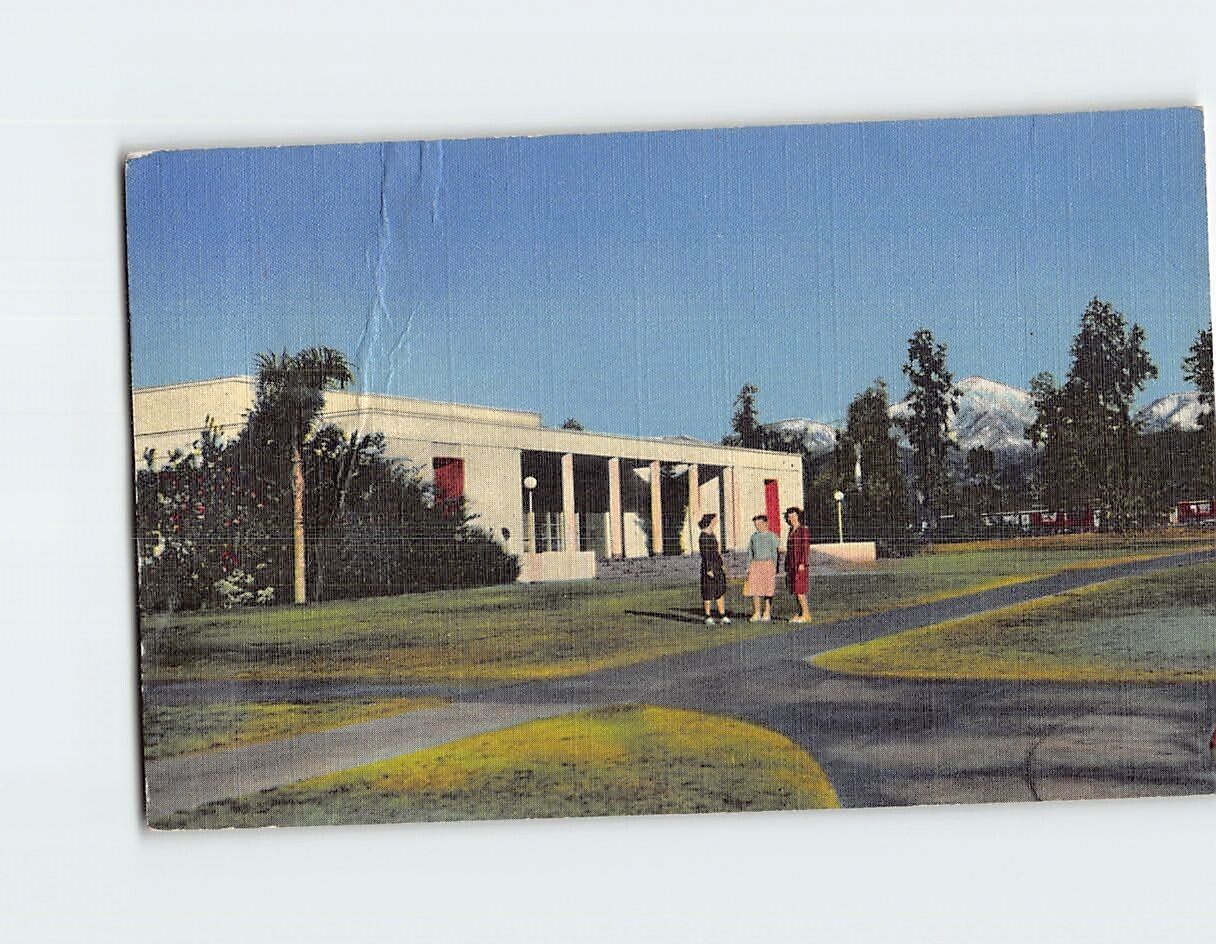 Postcard Common Building University of Redlands California USA