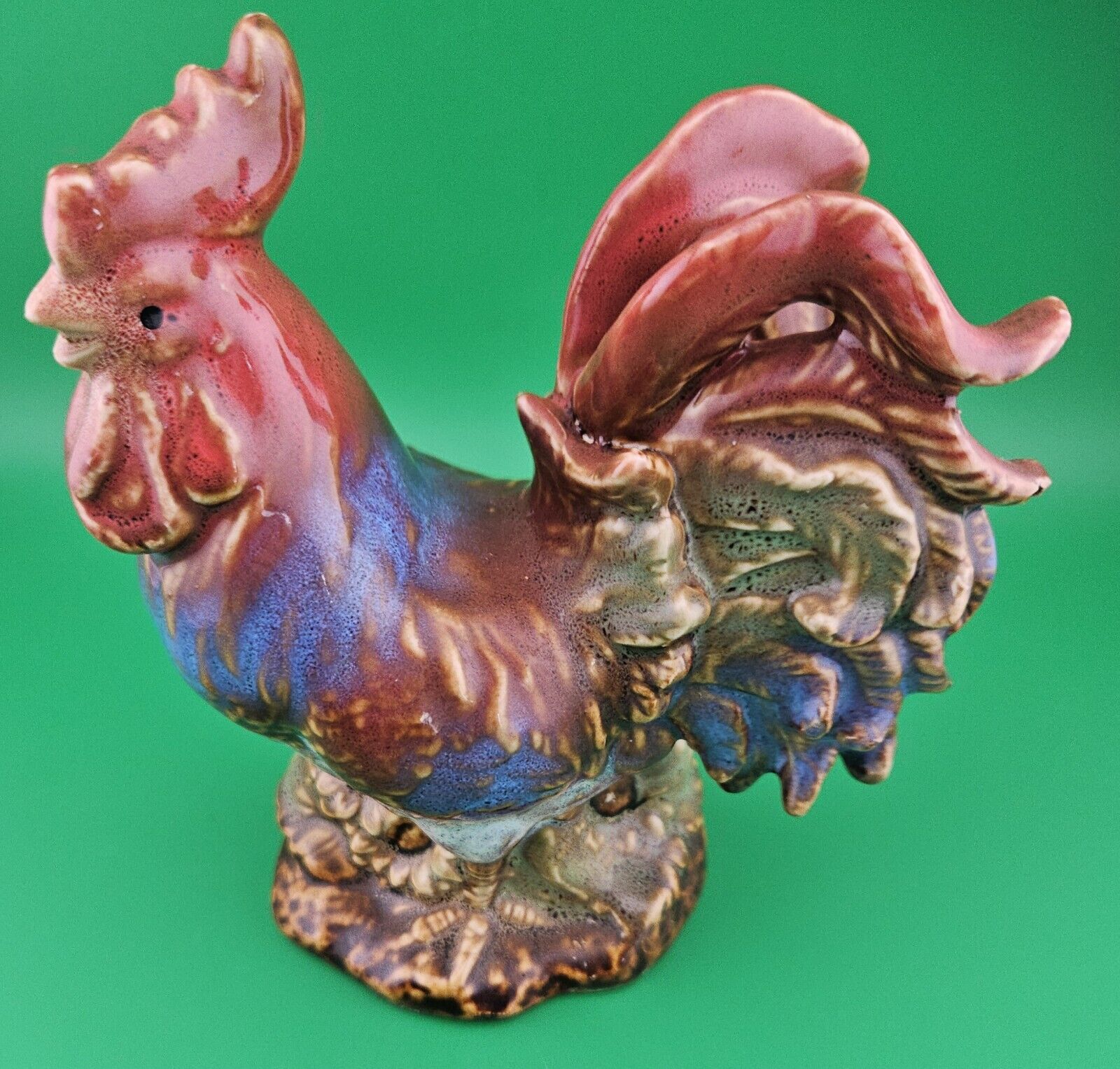 Ceramic- Vintage Ceramic Pottery Rooster Farmhouse/Country