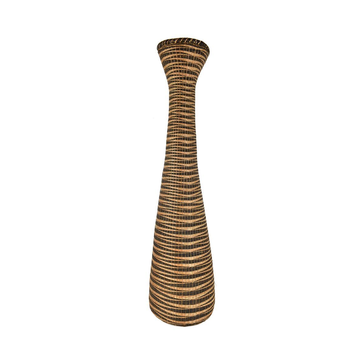 Tutsi Tight Weave Wedding Basket Vase Rwanda 32 inch