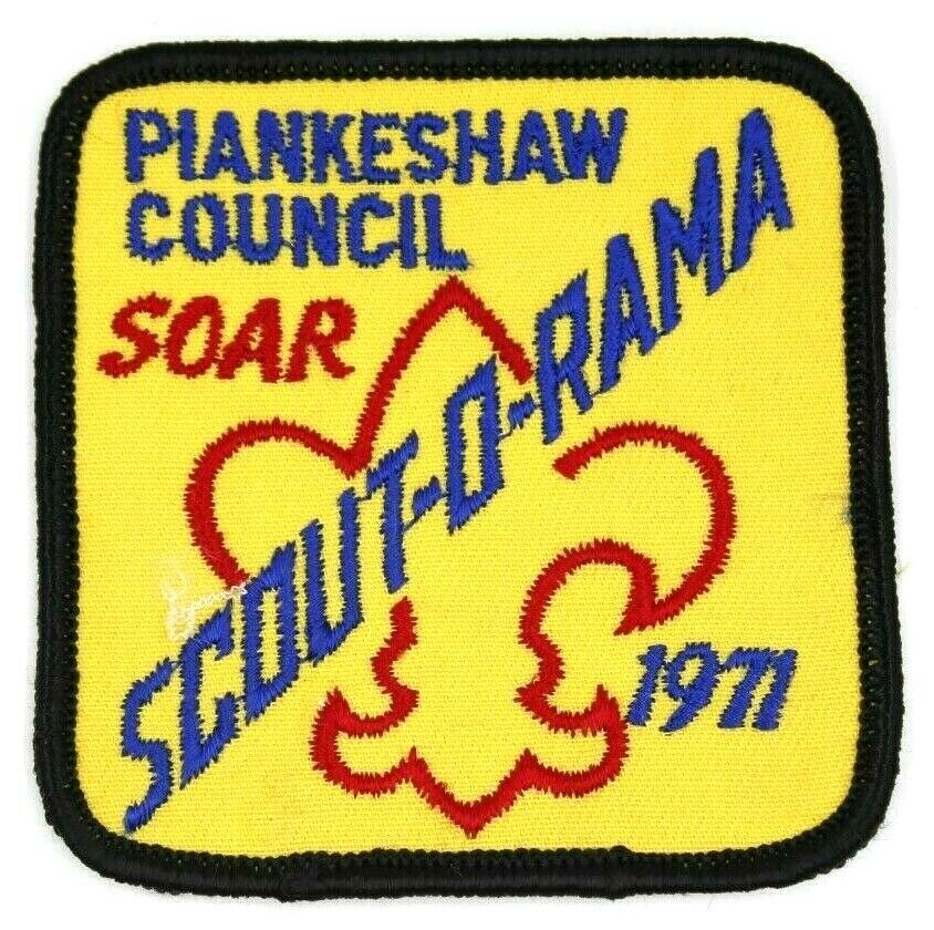 1971 SOAR Scout-O-Rama Piankeshaw Council Patch Boy Scouts BSA IL
