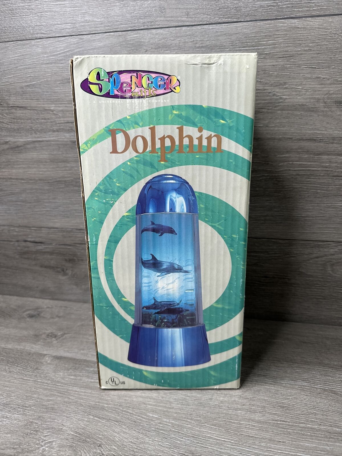 Vintage Dolphin  Lamp Light Spencer Gifts - Works
