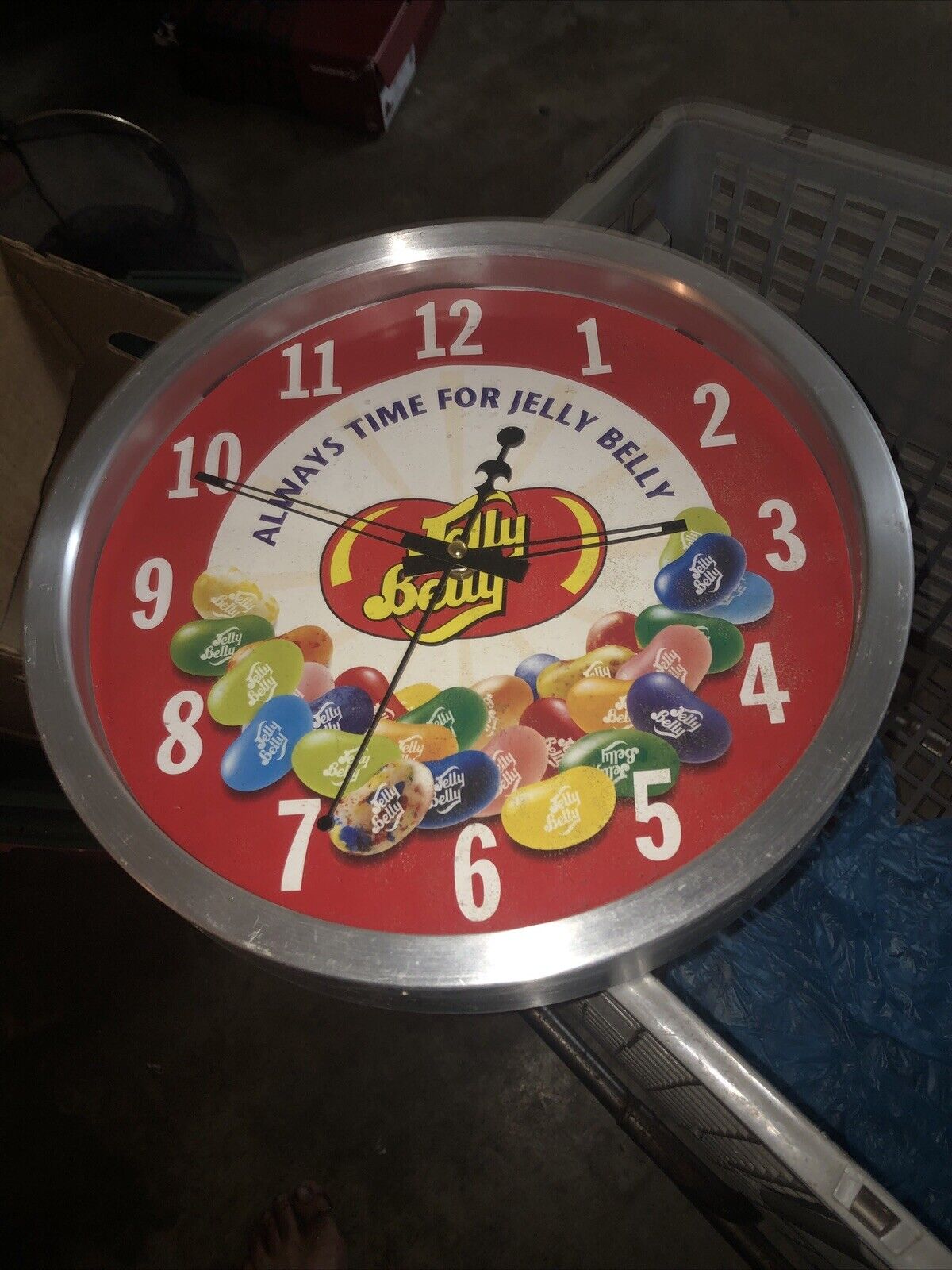 jelly belly clock