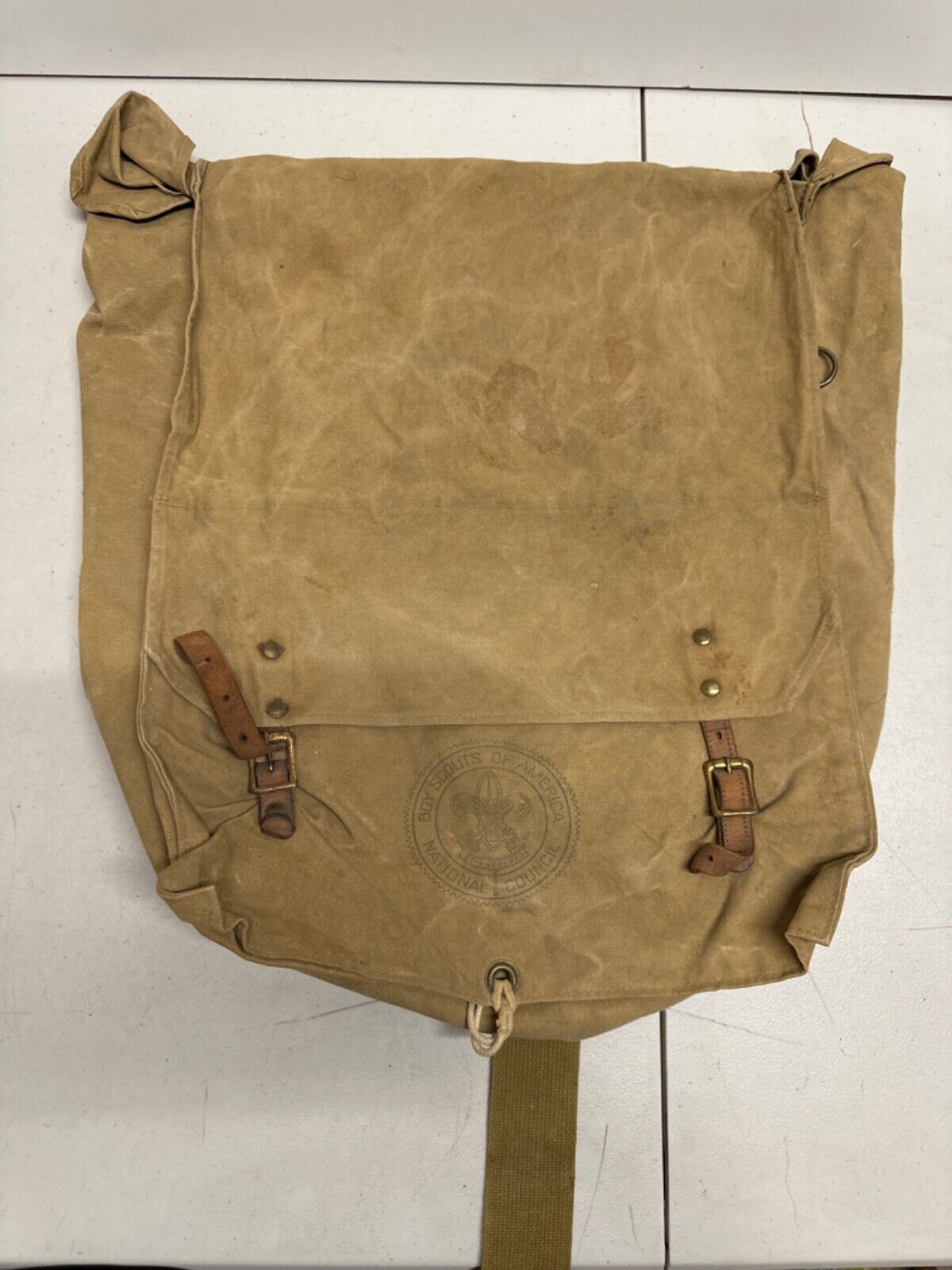 Vintage Boy Scouts of America National Council Backpack