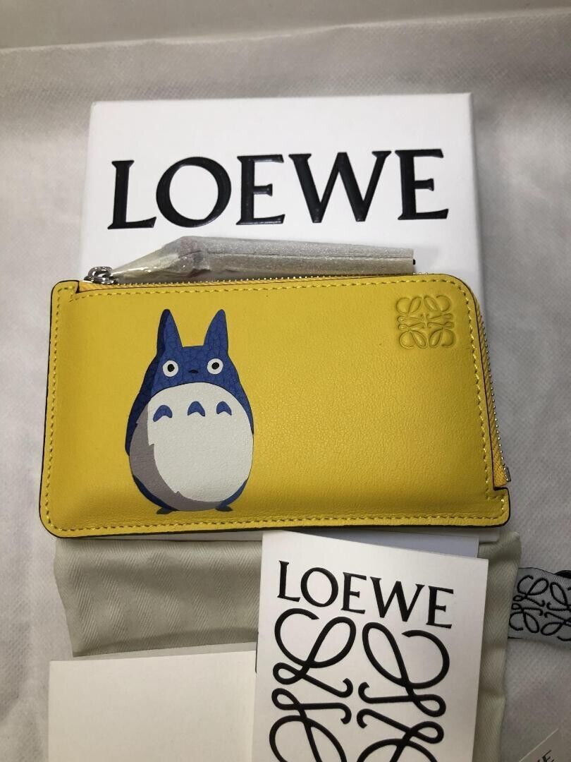 Loewe × My Neighbor Totoro Card Case, Inside Stamped Logo Studio Ghibli [unused]