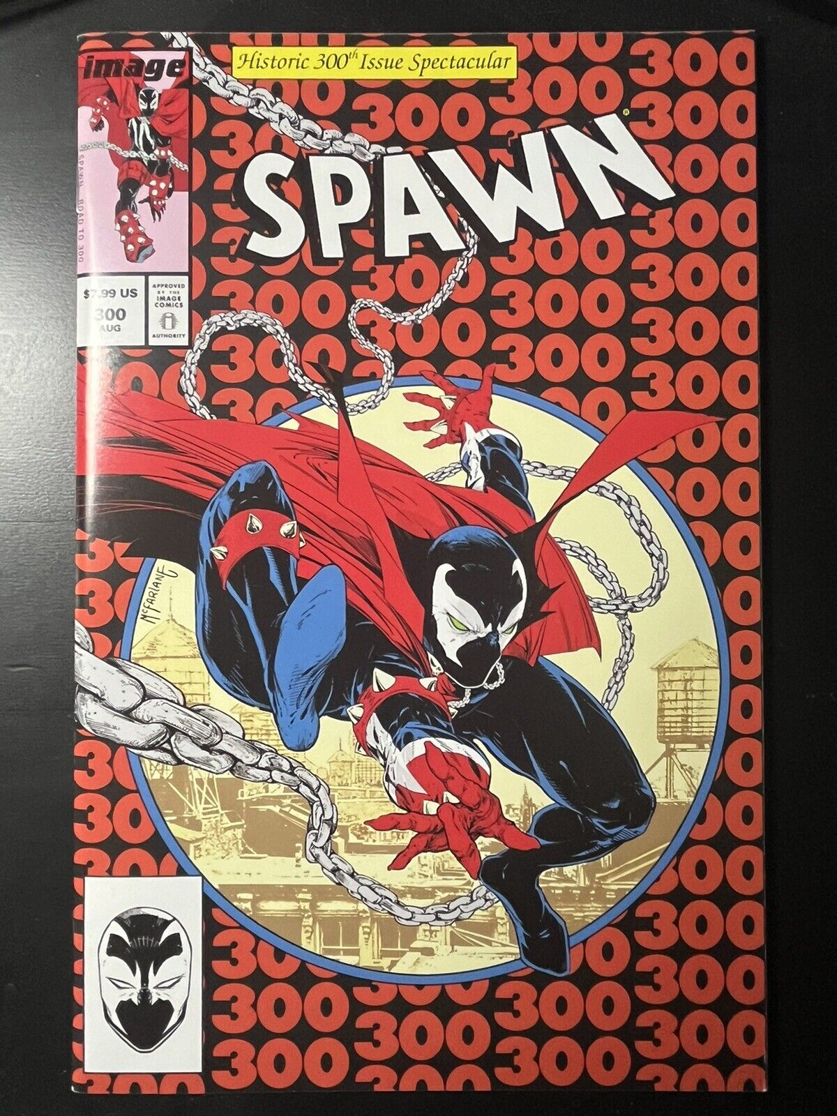 Spawn 300 ASM Spiderman 300 Homage Variant Image Comics  NM Todd Mcfarlane