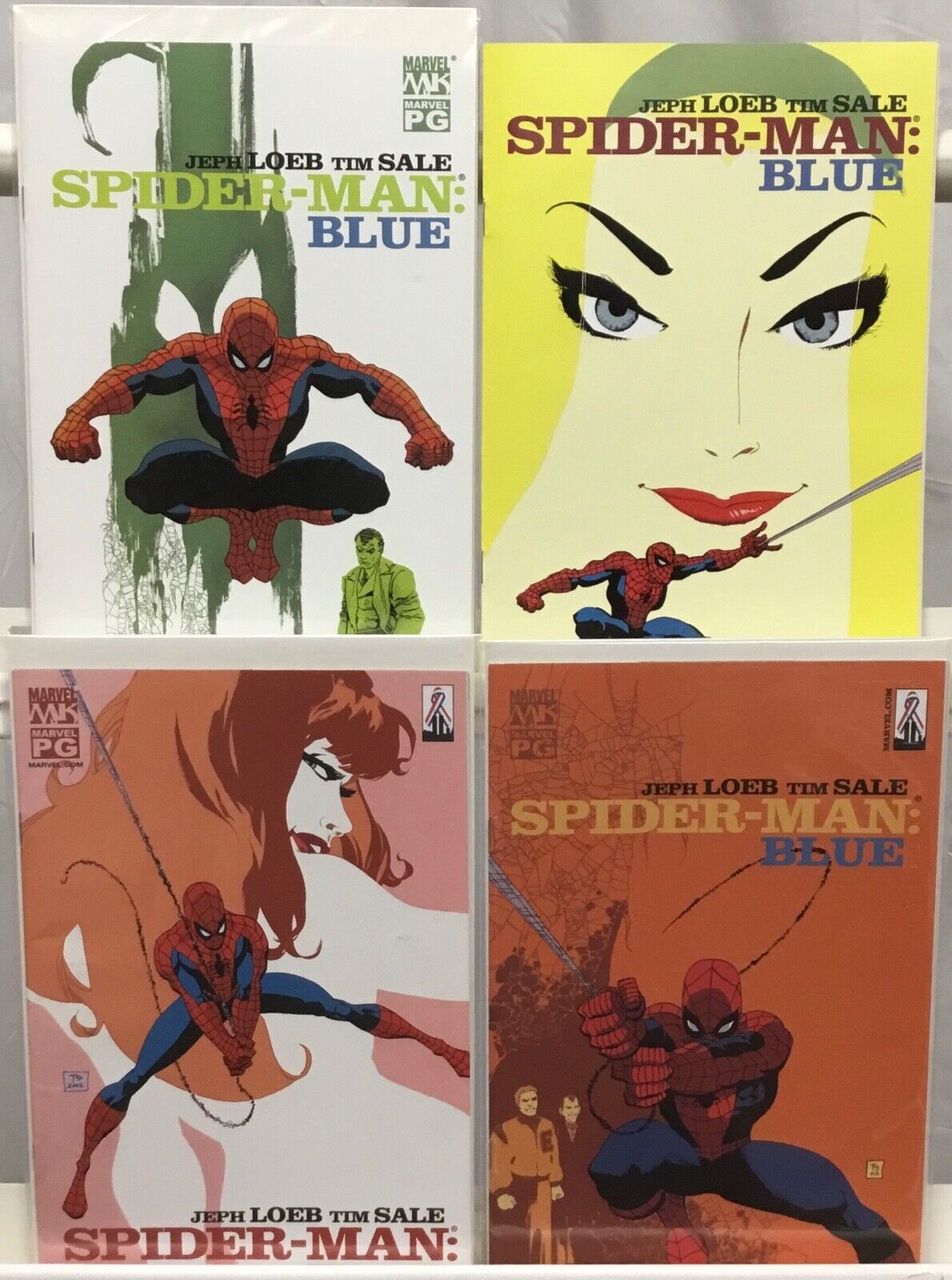 Marvel Comics Spider-Man: Blue Run Lot 1-4 VF/NM 2002