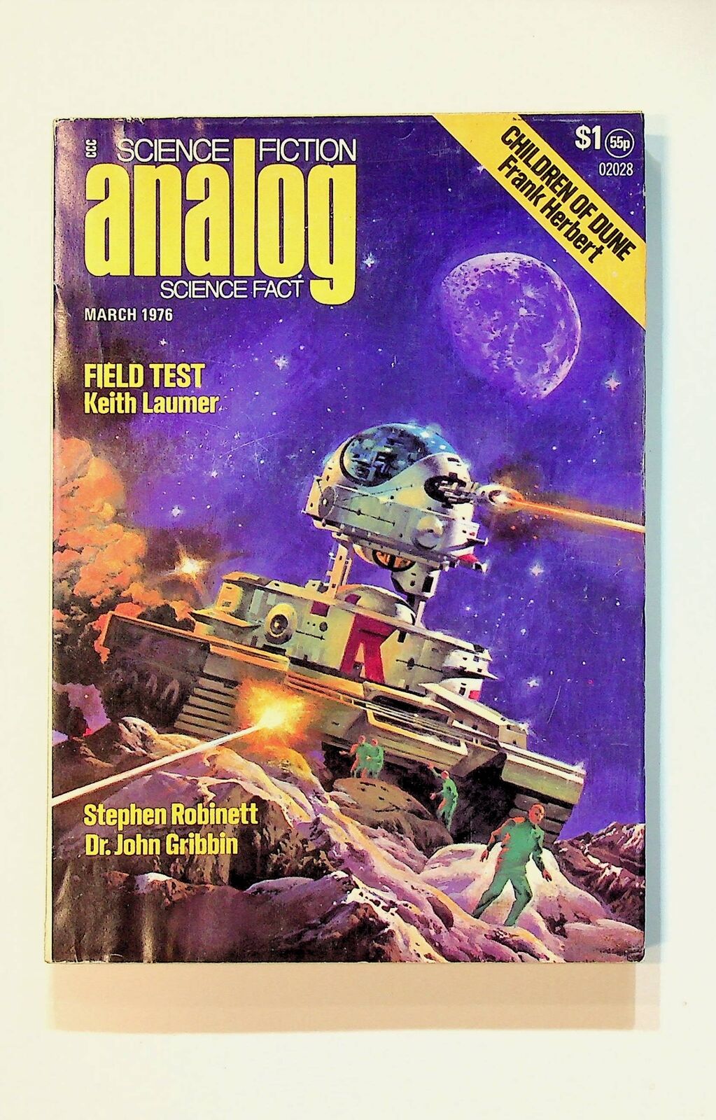 Analog Science Fiction/Science Fact Vol. 96 #3 VG 1976 Low Grade