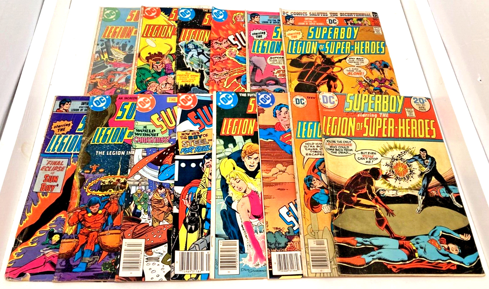 Superboy and the Legion of Super-Heroes/New Adventures assorted lot #36-258