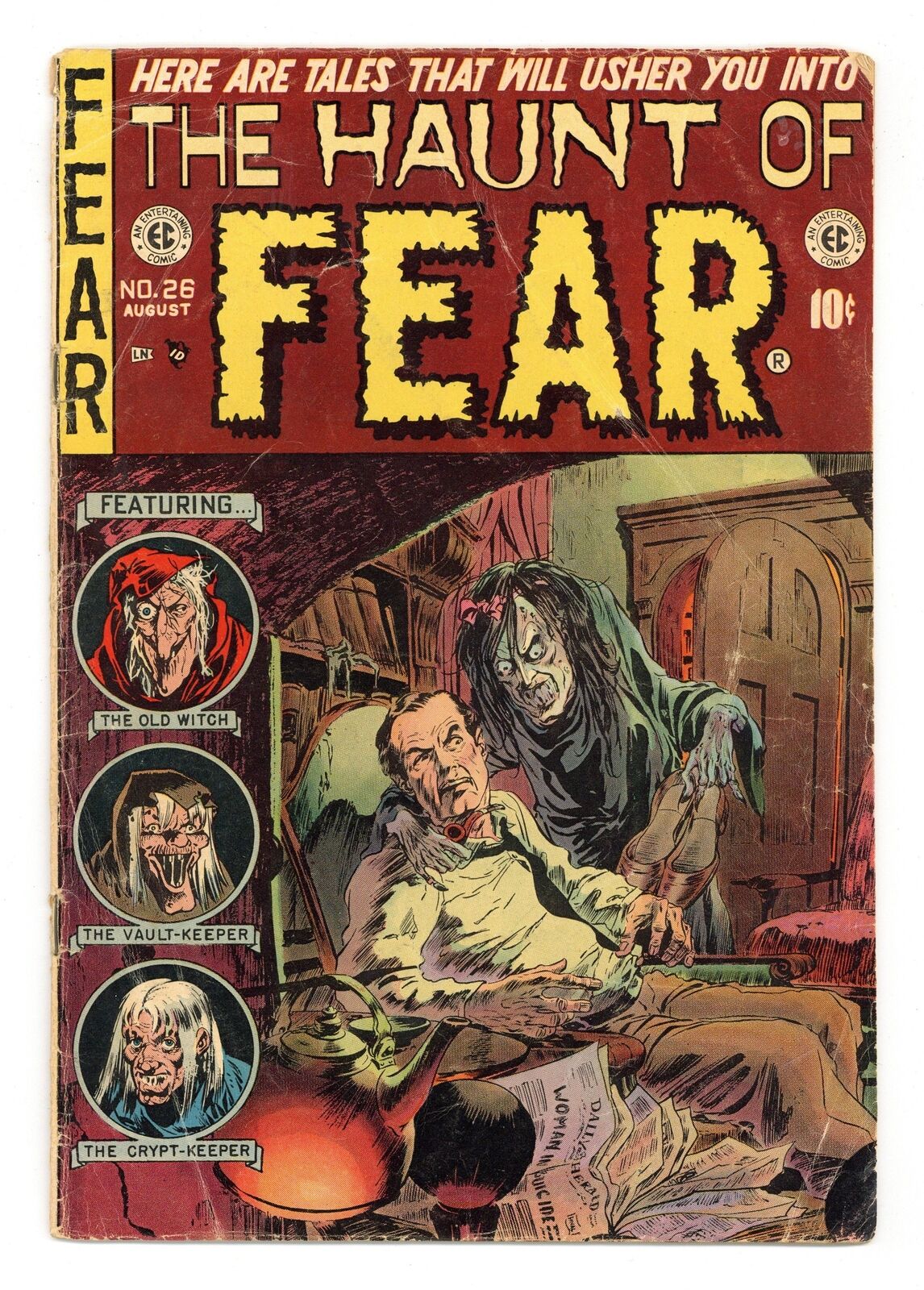 Haunt of Fear #26 GD/VG 3.0 1954