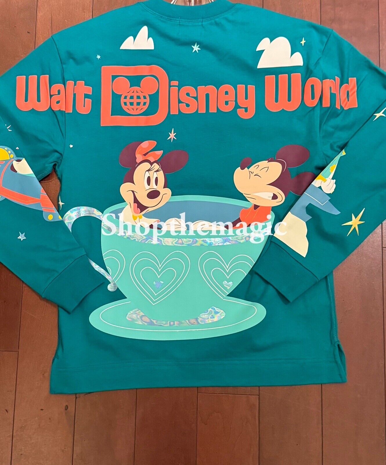 2024 Disney World Play In The Parks Mickey Minnie Donald Celebration Crew XL