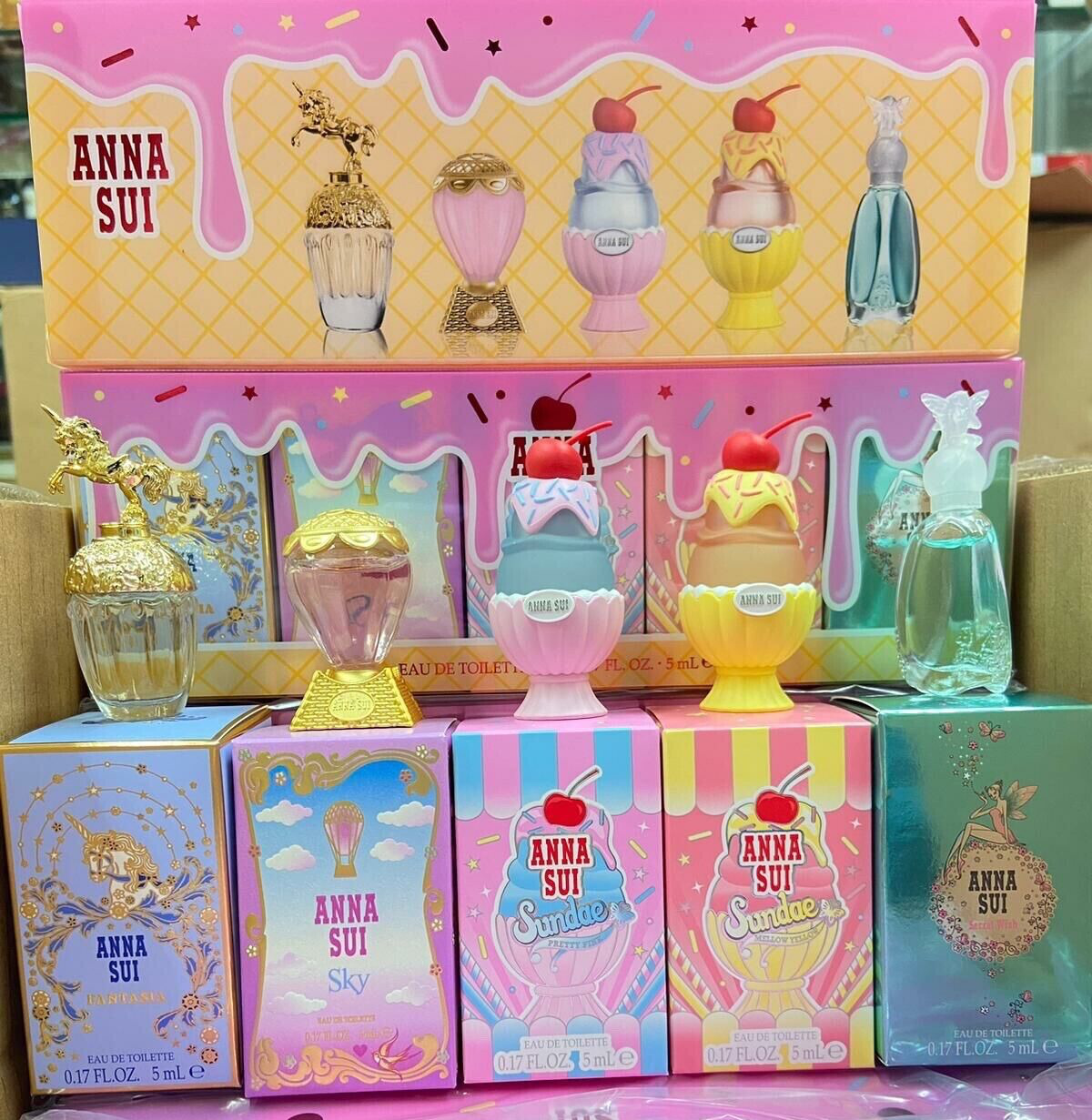 Anna Sui Miniature Perfume Coffret