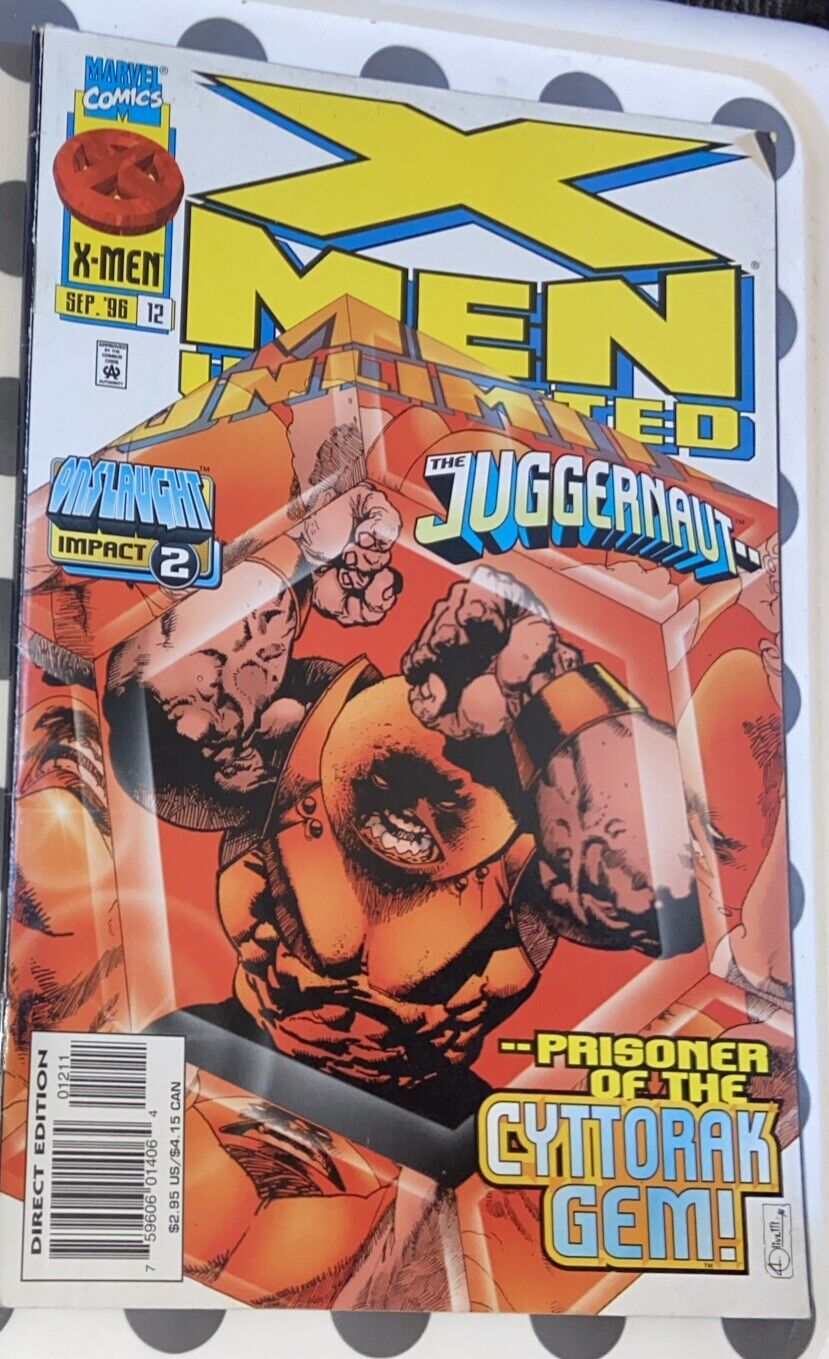X-Men Unlimited #12 (Marvel Comics September 1996)