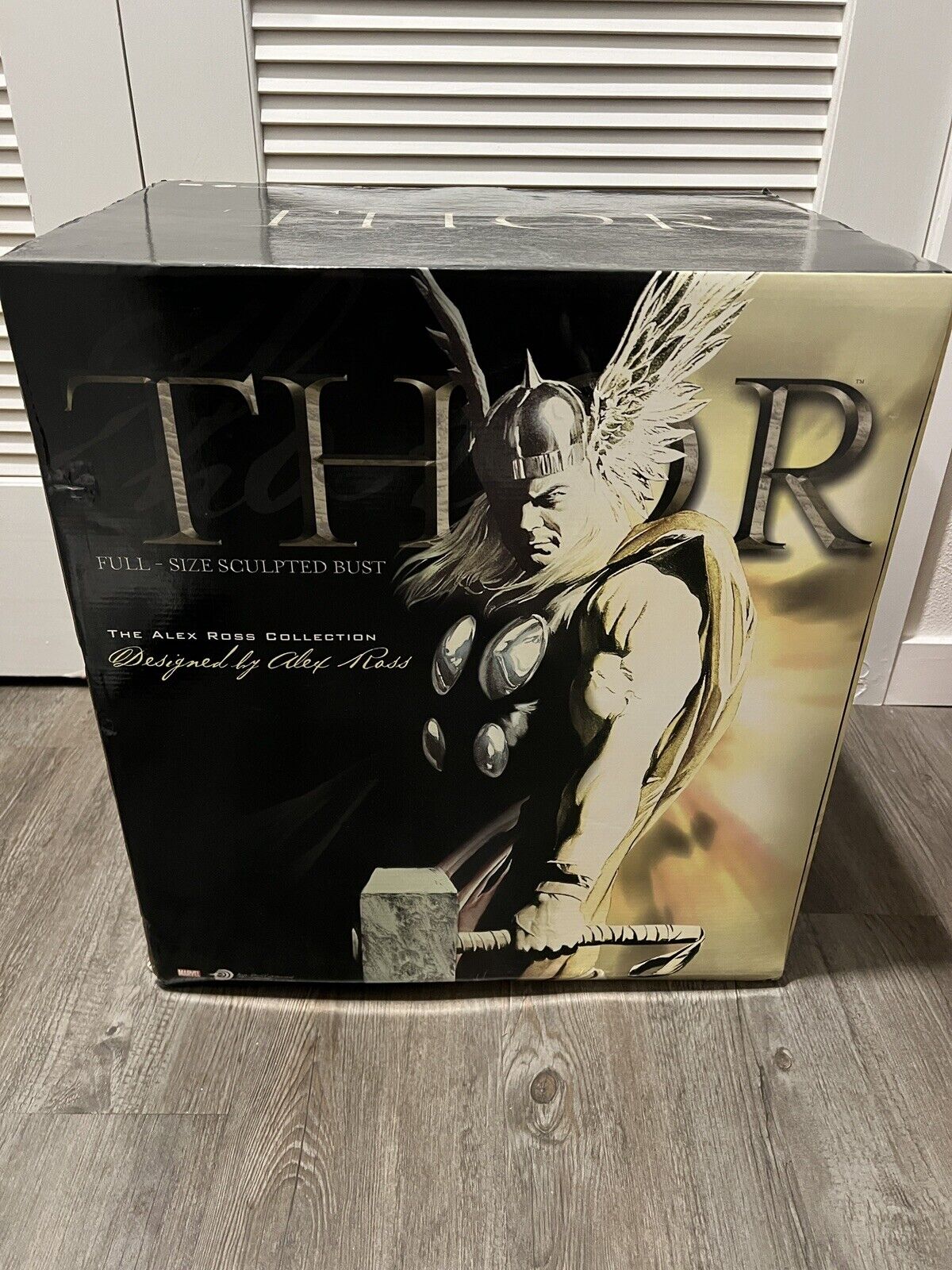 VERY RARE 2006 THOR 1:1 Scale Bust By Alex Ross Limited Edition …/430