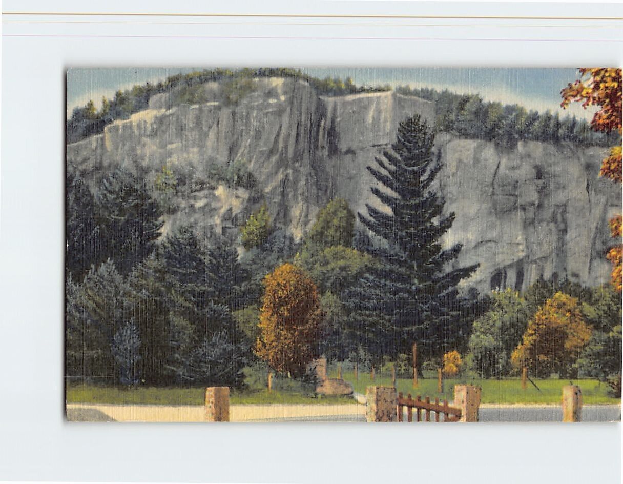 Postcard Cathedral Ledge North Conway New Hampshire USA