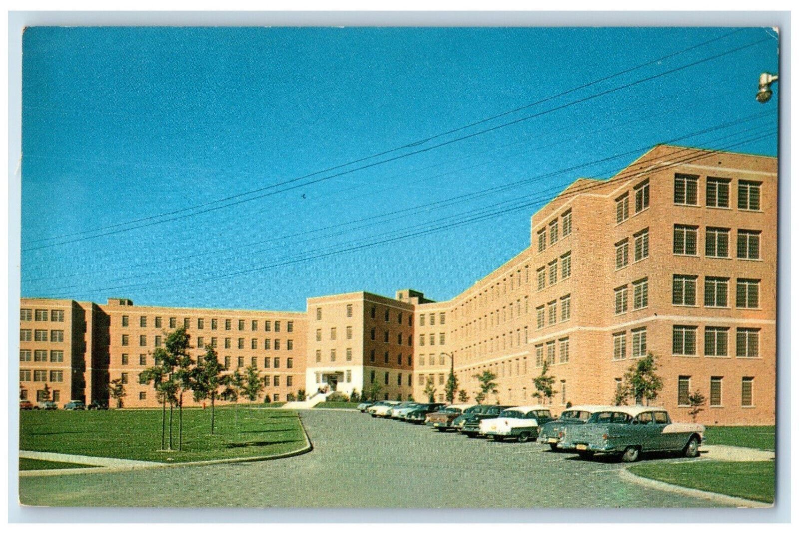 c1950's Middletown State Homeopathic Hospital Middletown New York NY Postcard