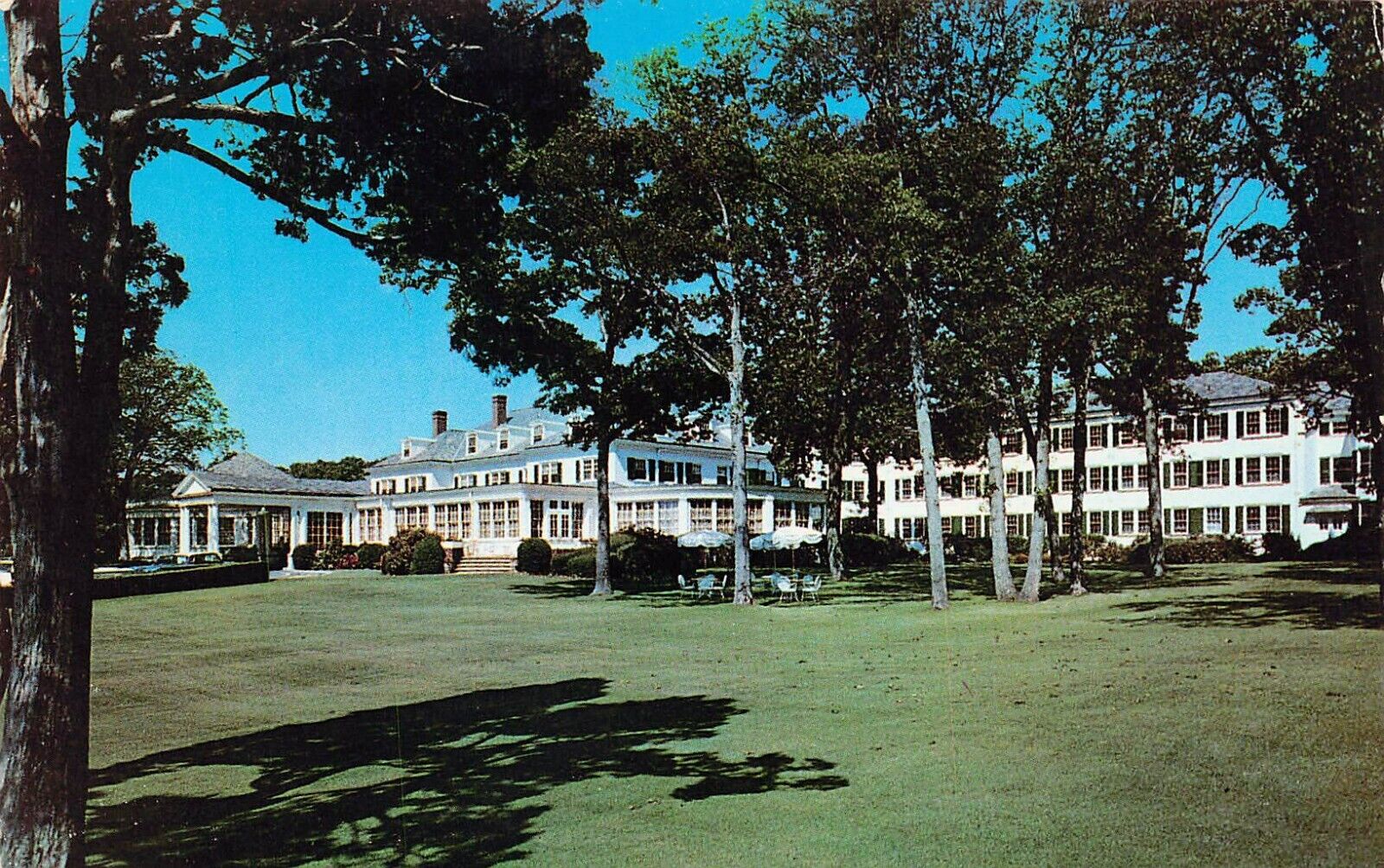 Absecon NJ New Jersey Seaview Country Club Golf Course Vtg Postcard X9
