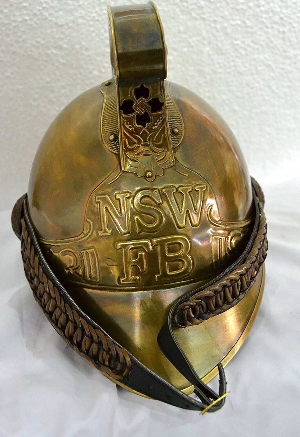 New South Wales Fire Brigade Helmet Vicotrian Fire men Helmet made of Brass