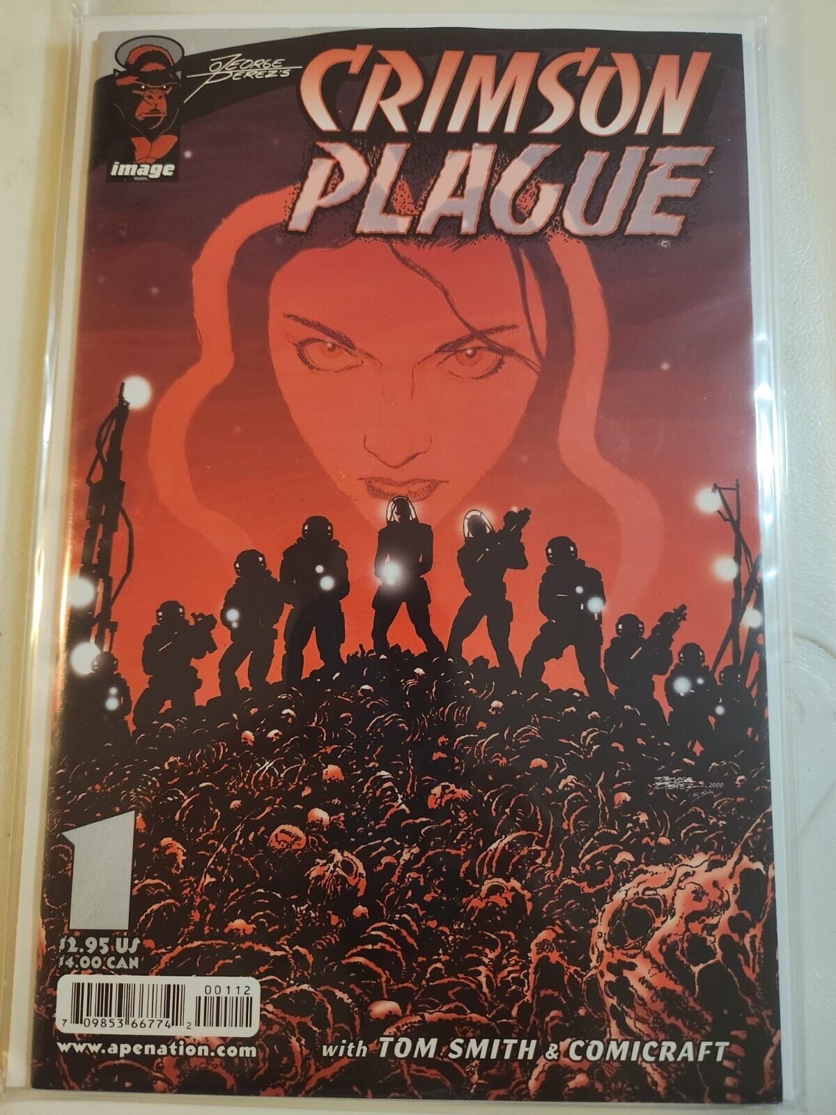 Crimson Plague #1 IMAGE COMIC BOOK 9.4 V24-125