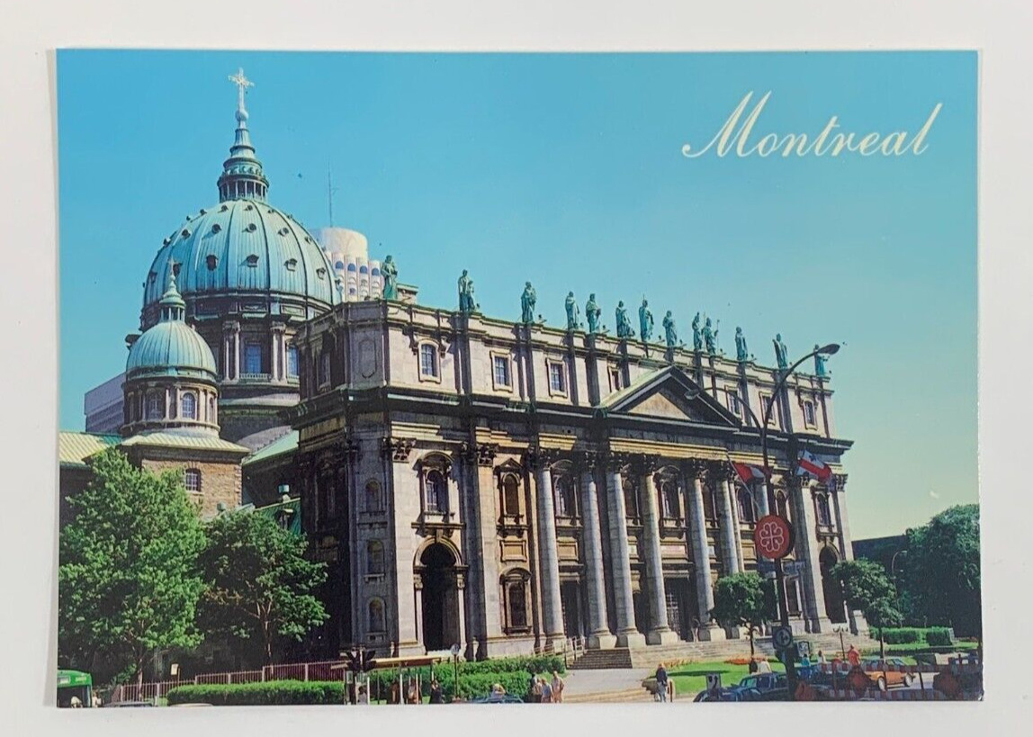 Cathedral Mary Queen of the World Montreal Quebec Canada Postcard Unposted