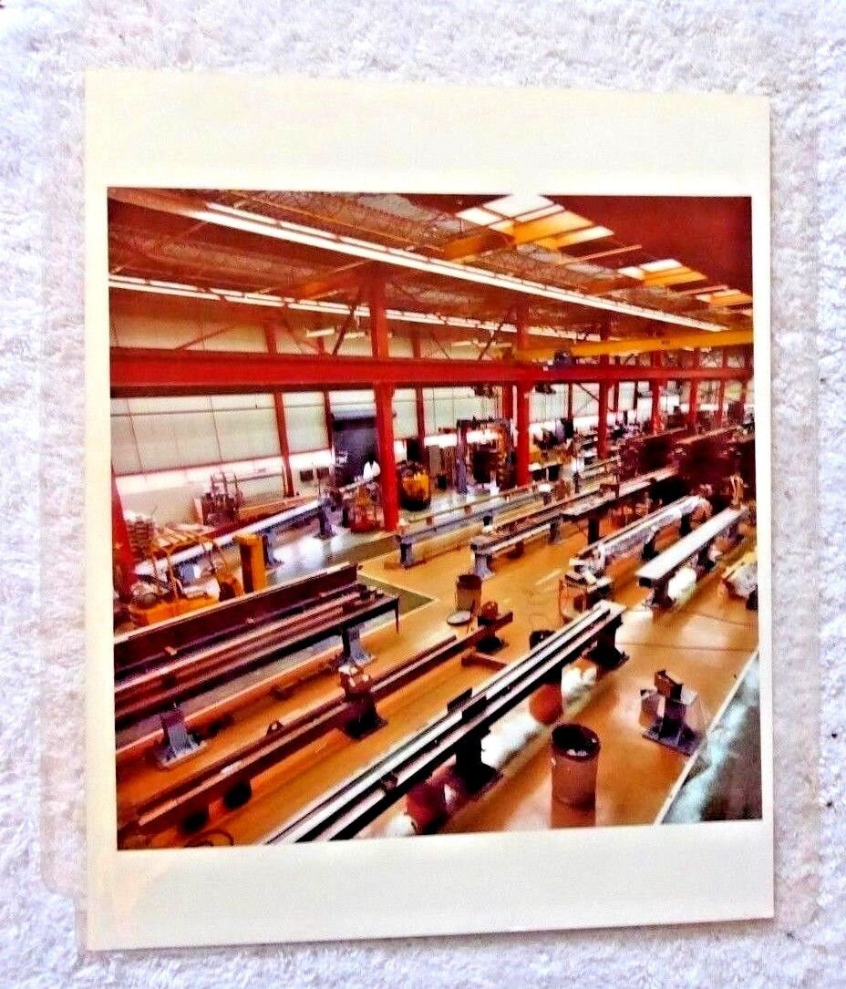 VINTAGE REAL PHOTOGRAPH FERMILAB VIEW OF MAGNET FACILITY 1978