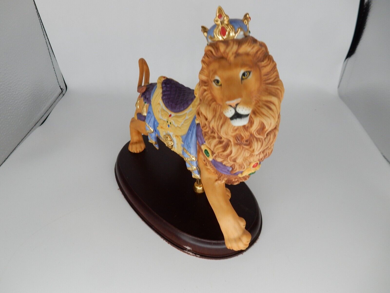 Carousel Royal Lion Lenox Porcelain 1990 New In Box