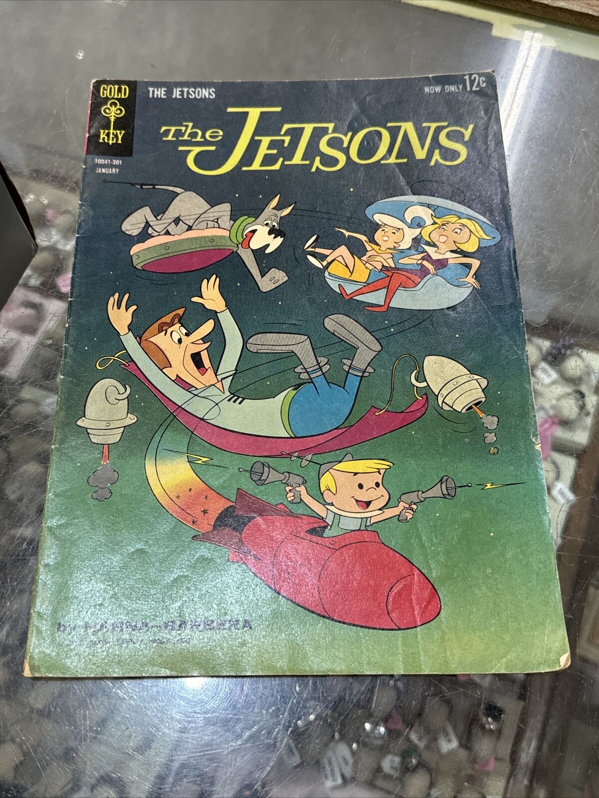 Jetsons Gold Key 1963 1st Appearance Of Jetsons In Comics.  Key RARE