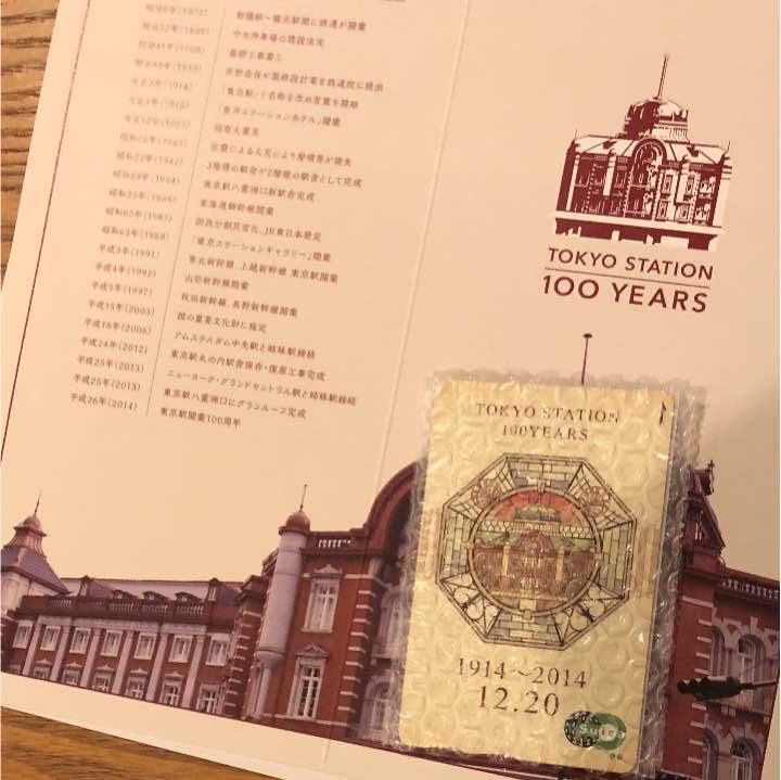 Rare NEW Suica TOKYO Station 100th Anniversary IC Card Suica F/S 