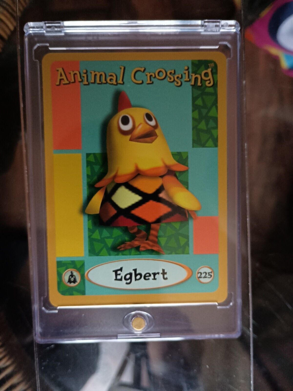 2003 Nintendo Animal Crossing E-Reader Series 4 Egbert #225