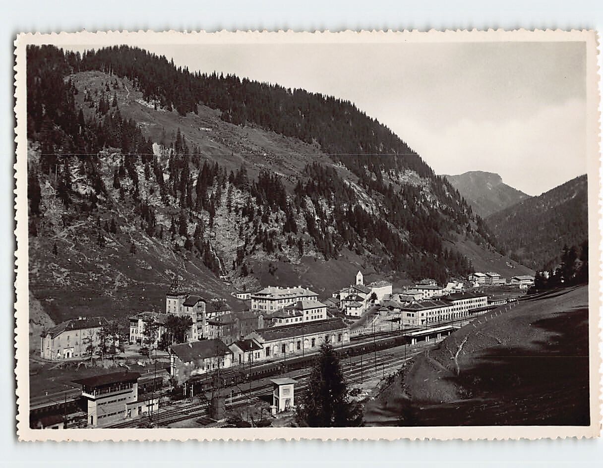 Postcard Panorama Brenner Pass