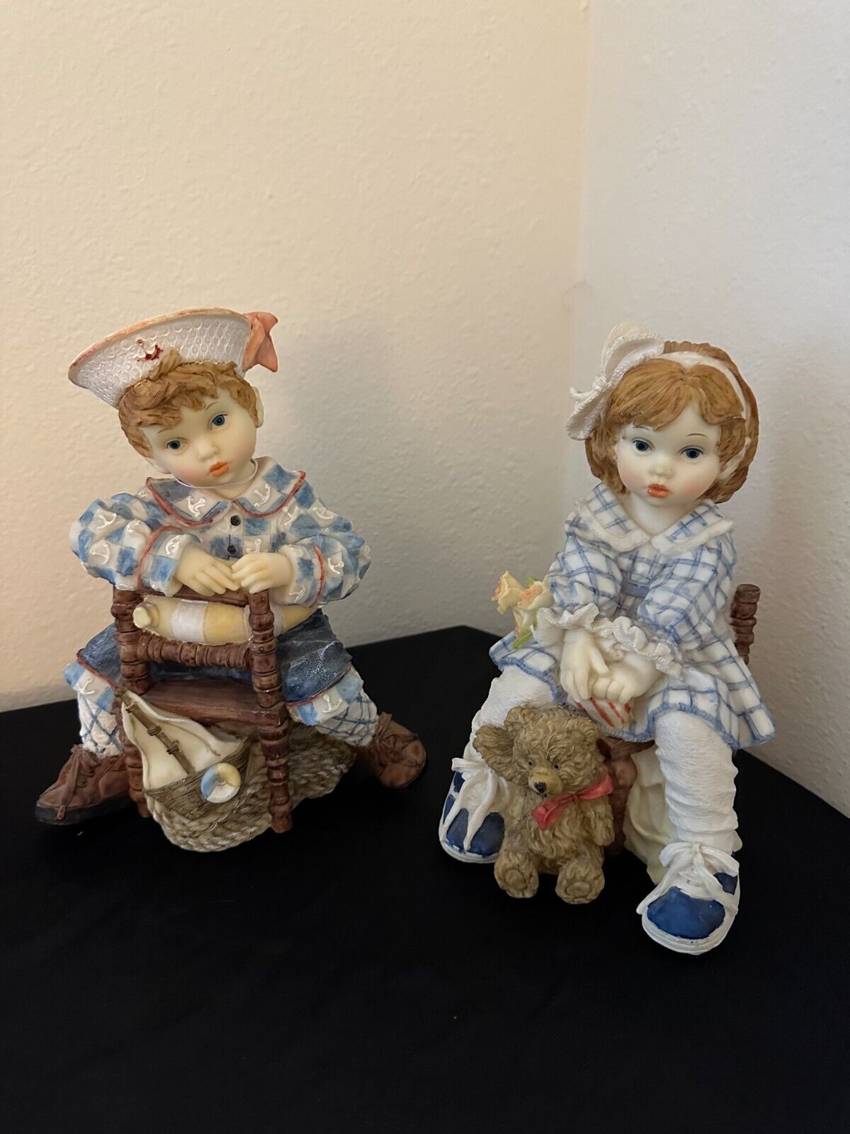 Navy Figurines Boy and Girl Set