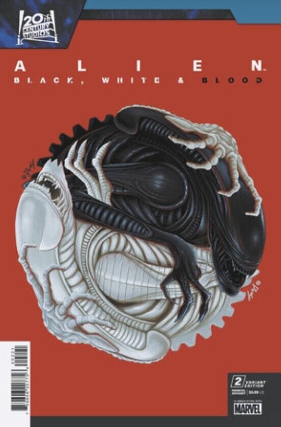 👽 ALIEN: BLACK, WHITE & BLOOD #2 DOALY VARIANT *3/13/24 PRESALE