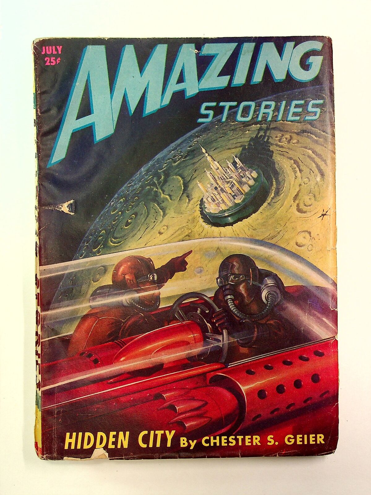 Amazing Stories Pulp Jul 1947 Vol. 21 #7 VG- 3.5