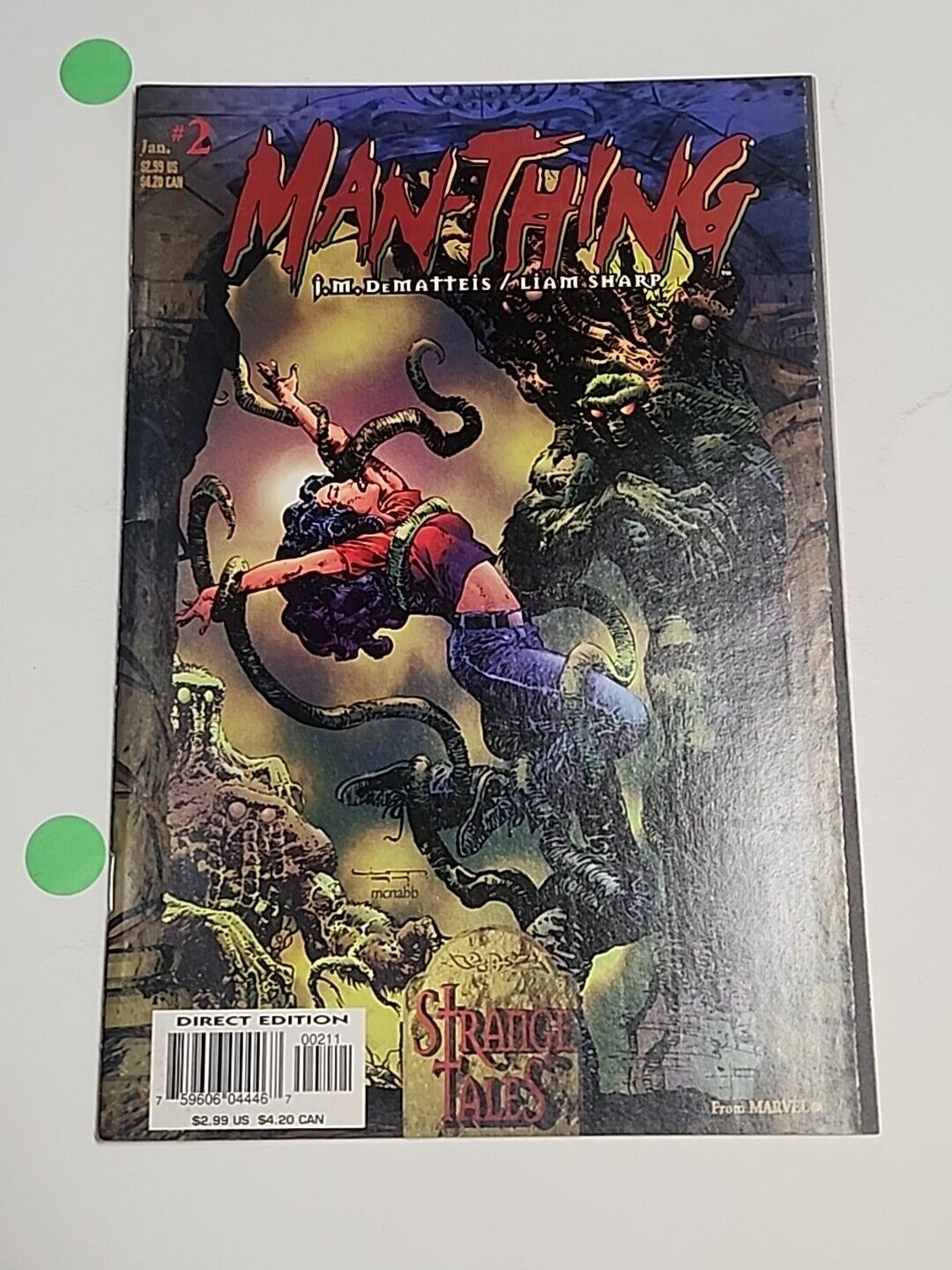 Man-Thing (1997 series) #2 Marvel comics