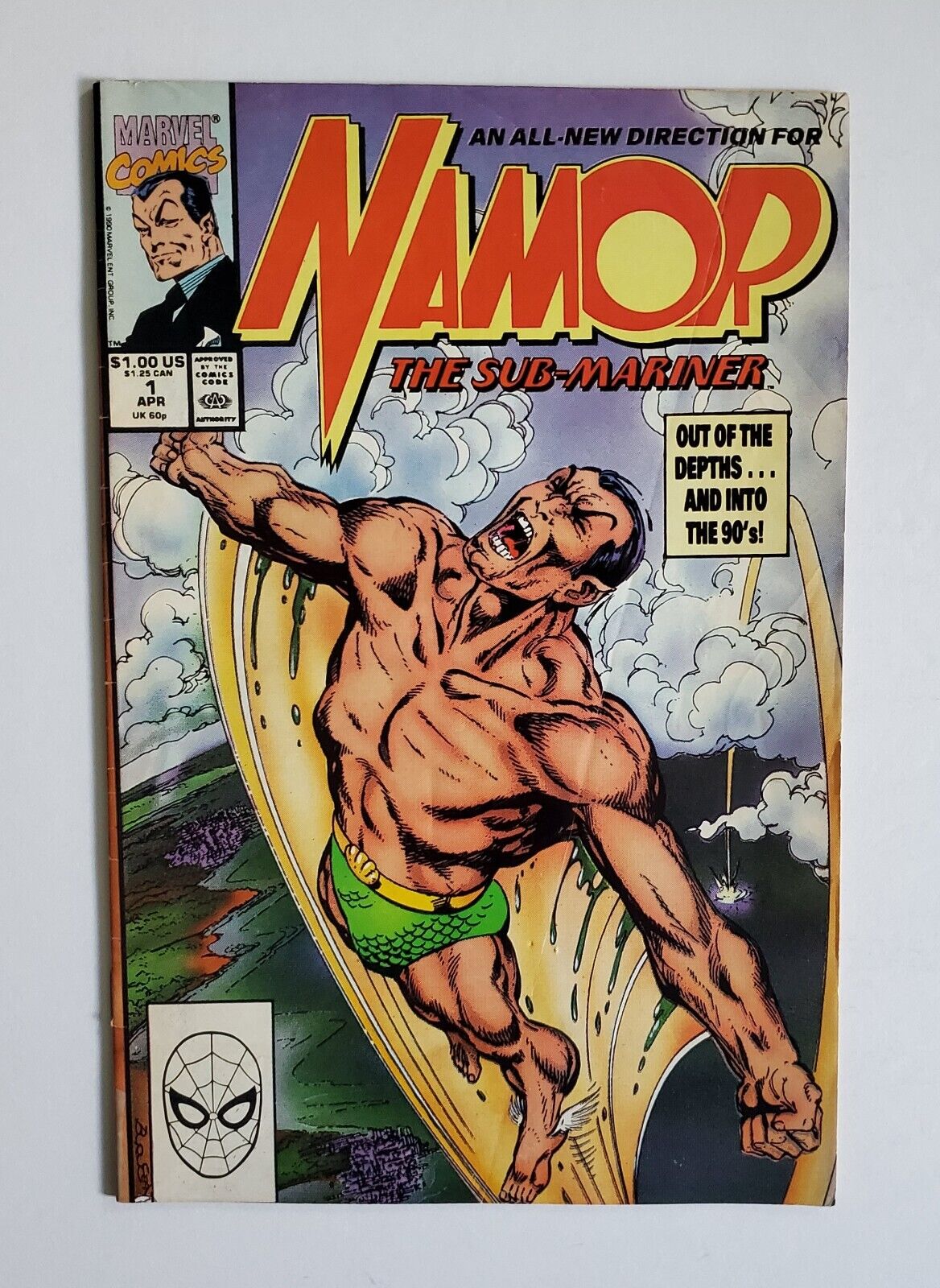 Marvel Comics: Namor the Sub-Mariner #1 1990) 