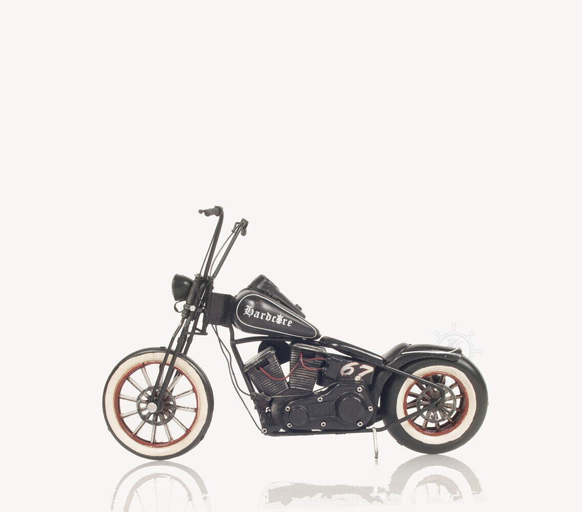 Hardcore 67 Chopper Motorcycle Metal Handmade iron Model Motorcycle
