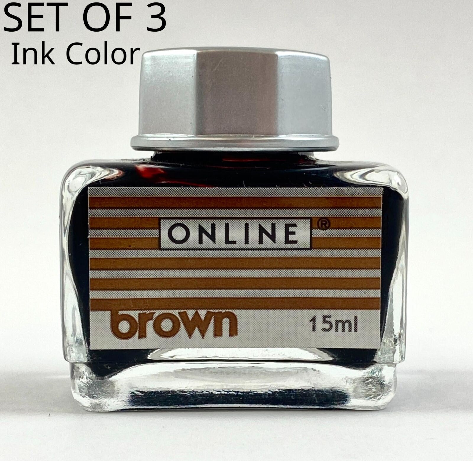 Online Ink Colour Inspiration Brown 15 ml Set of 3