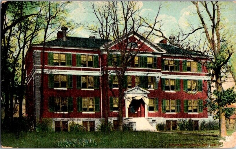 Vintage Postcard Levering Hospital Hannibal MO Missouri                    F-537