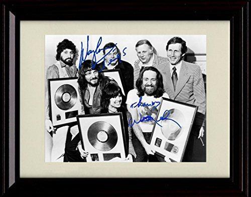 8x10 Framed Waylon and Willie Autograph Promo Print