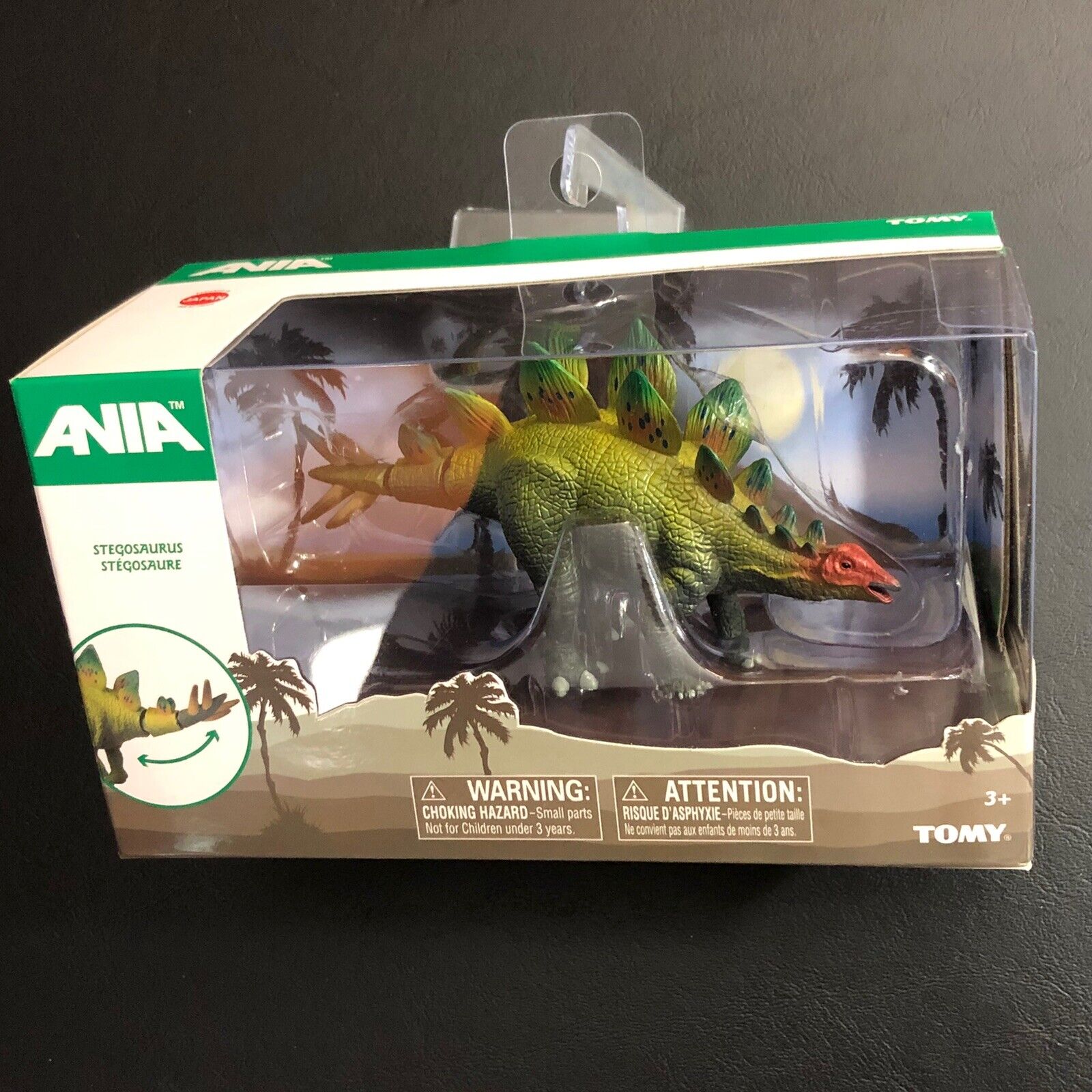 NEW Tony Japan Ania | STEGOSAURUS | Articulated Dinosaur Collection Toy Figure