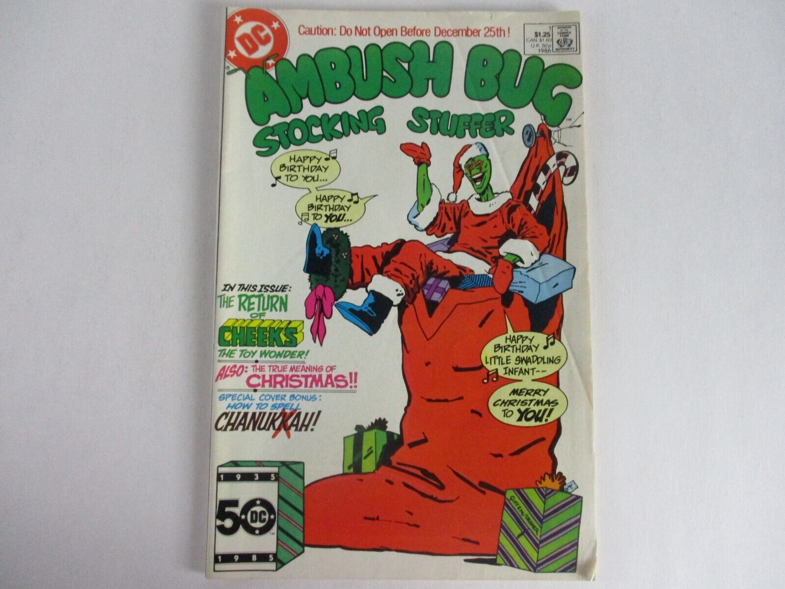 DC Comics AMBUSH BUG Stocking Stuffer #1 1985 VG