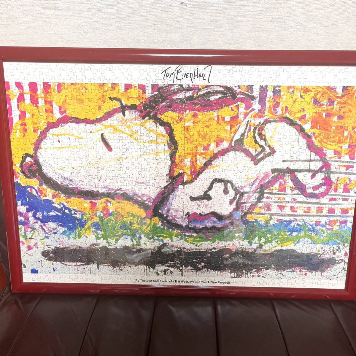 Tom Everhart Snoopy Jigsaw Puzzle Fine Farewell 1000 Pieces
