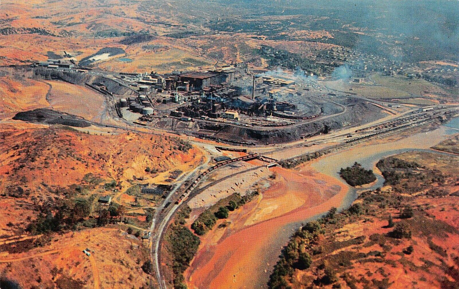 Copperhill TN Tennessee Copper Mining Ducktown Basin Mine Vtg Postcard C36