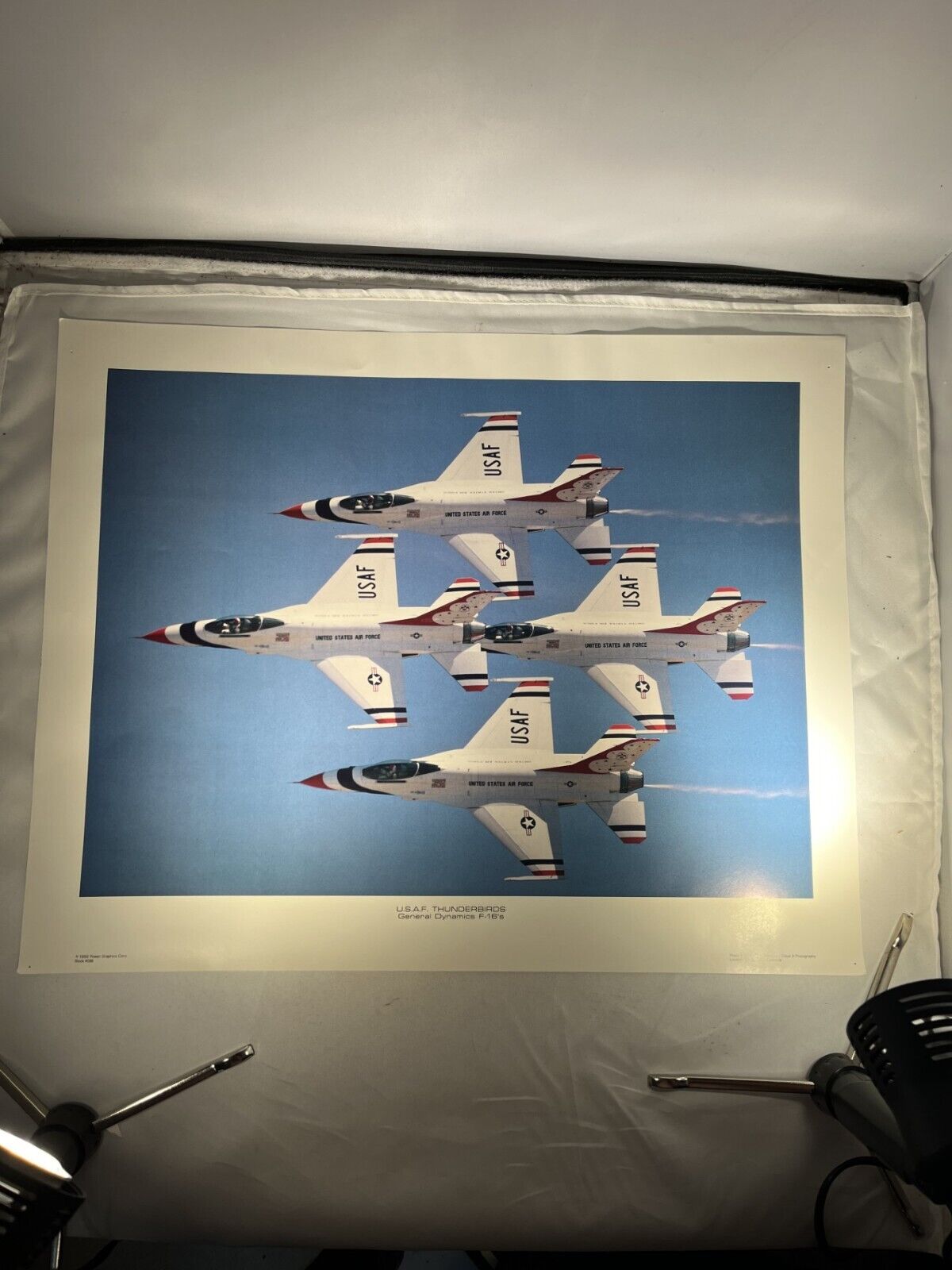 U.S.A.F. Thunderbirds General Dynamics F-16s / 1986 / 20