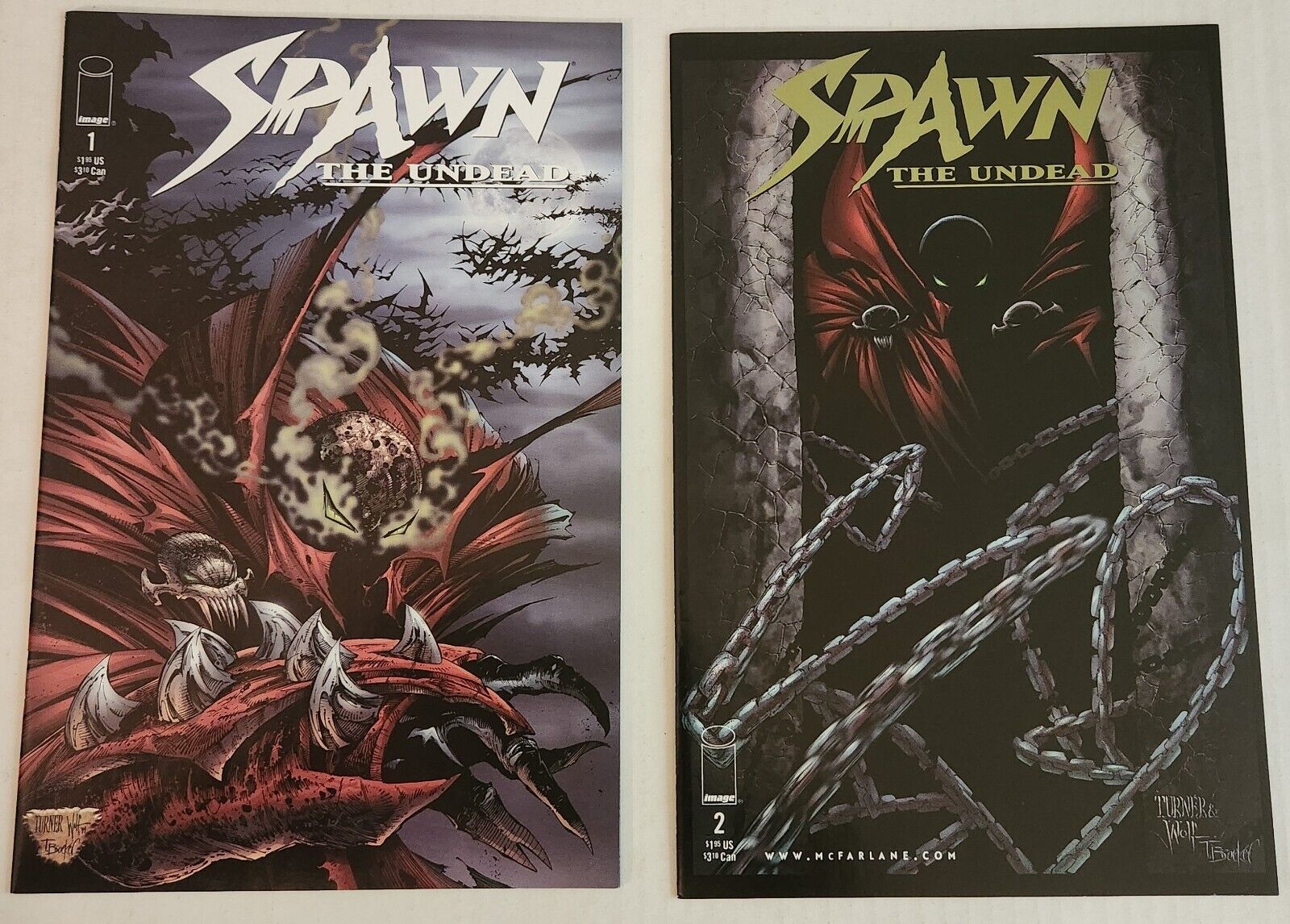 Spawn: The Undead #1-9 (Image Comics 1999-2000) Complete Set